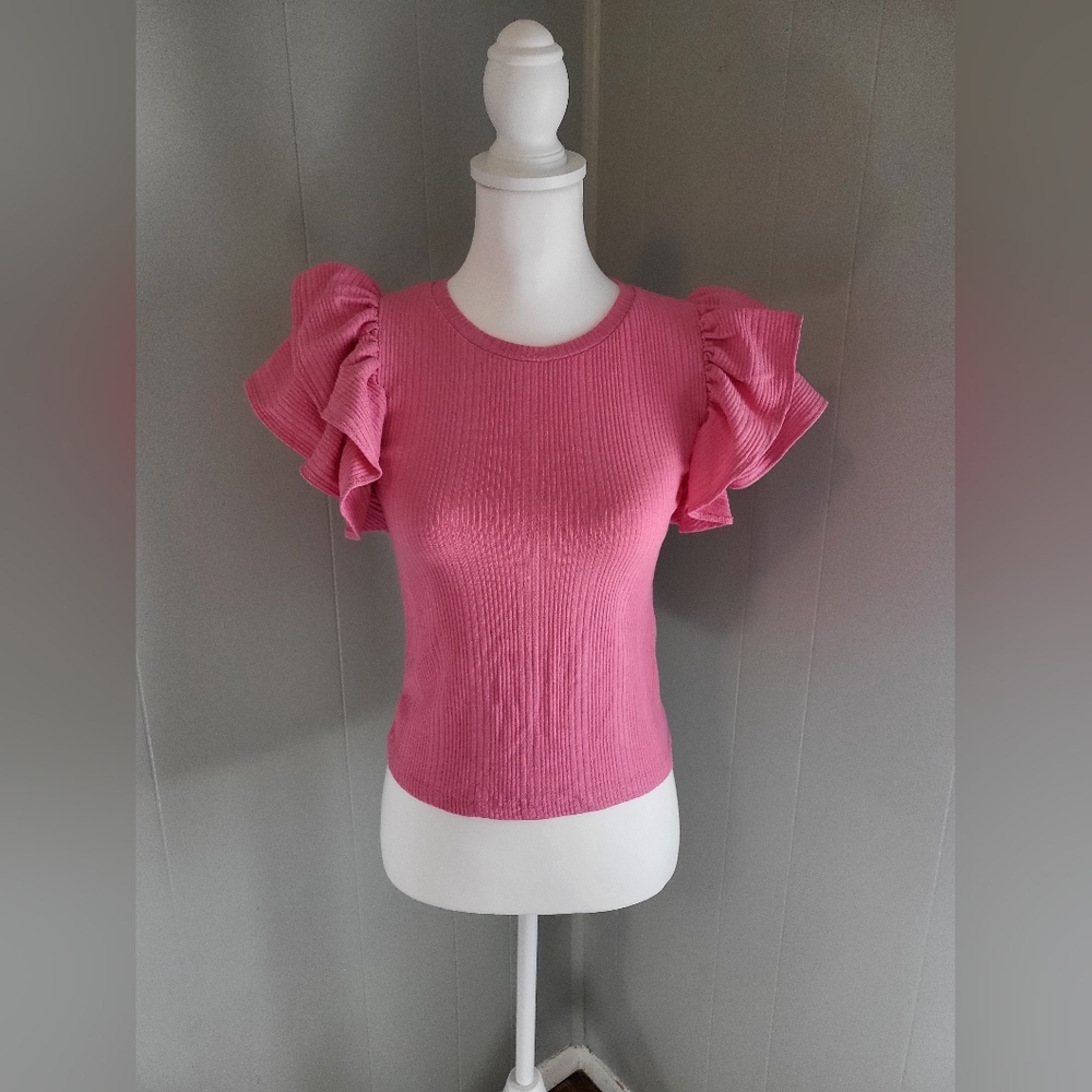 Zara Ruffle Top